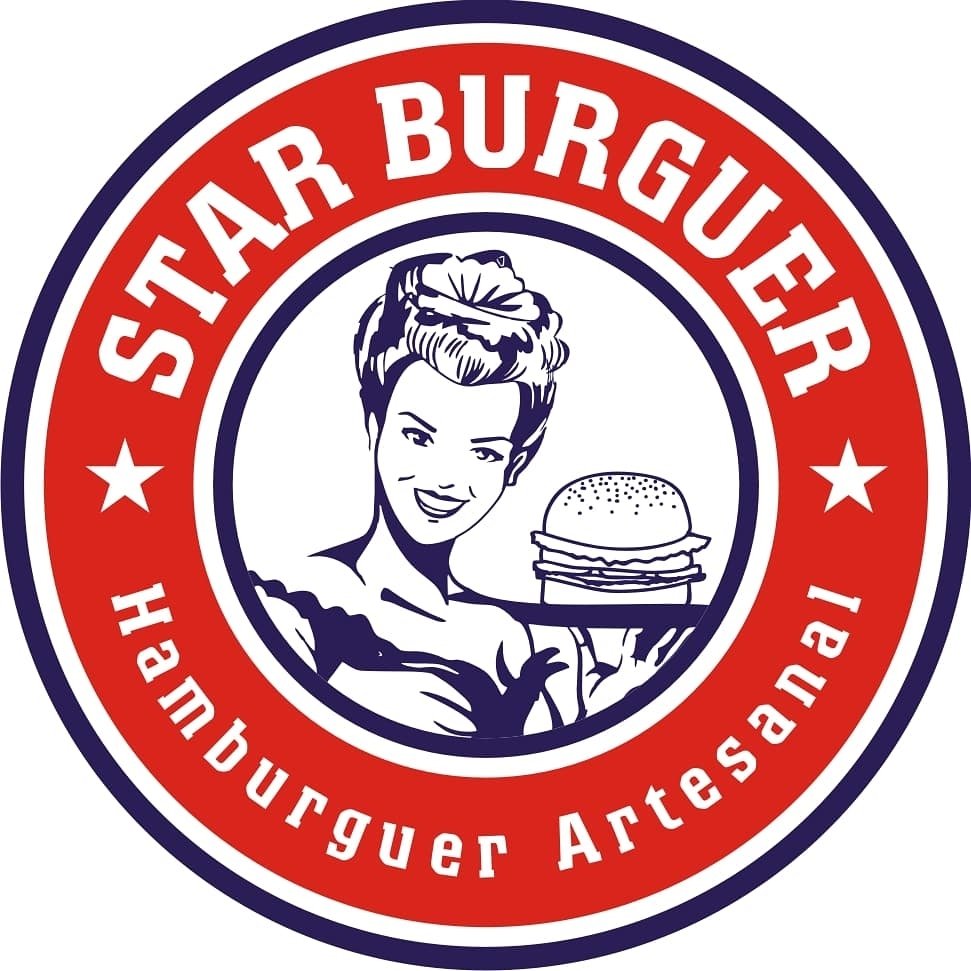 Selo da Star Burguer, hamburguer artesanal